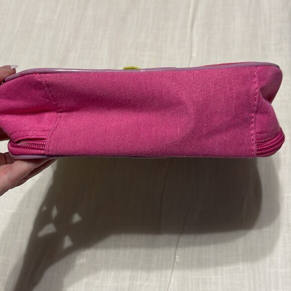 Polly pocket  zip open carry bag case pink yellow - Picture 9 of 12